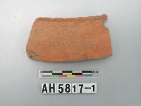 藏品(紅色夾砂陶圈足)的圖片